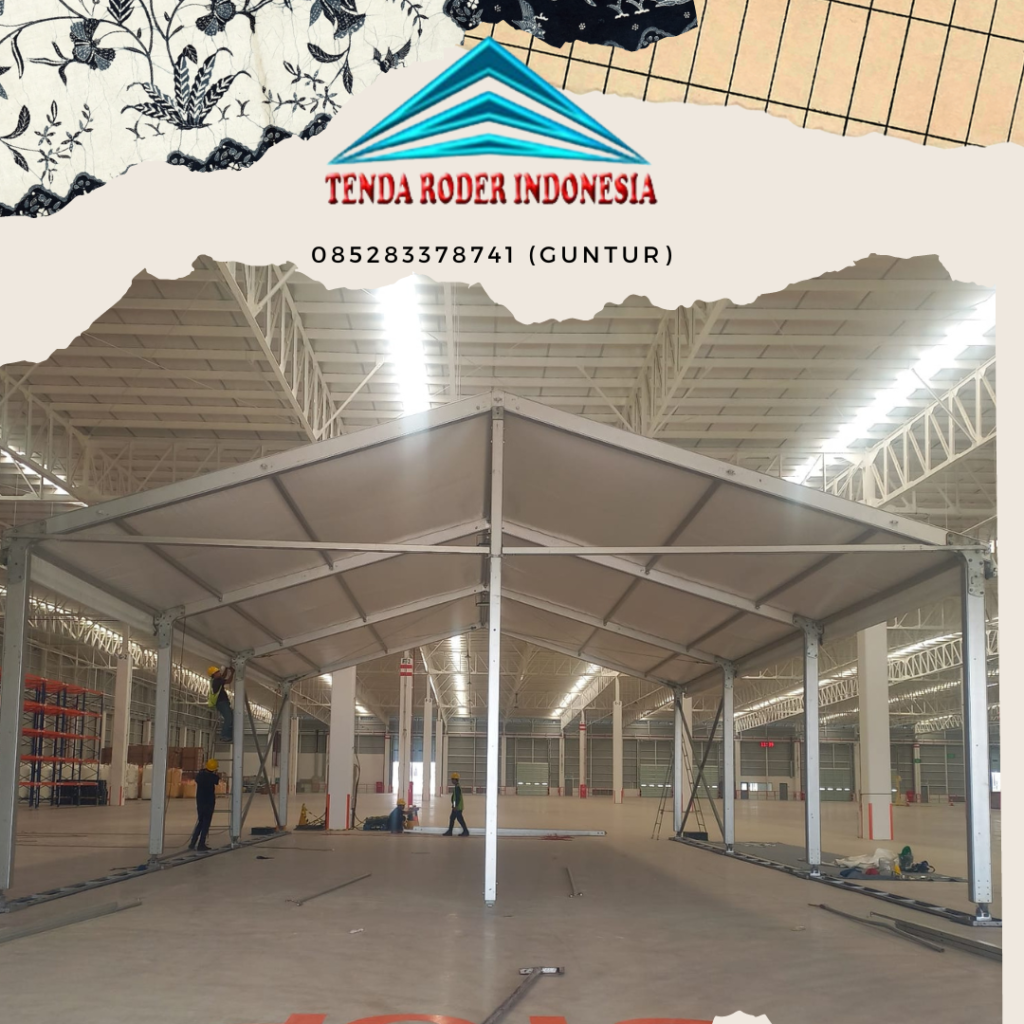 Layanan Sewa Tenda Type Roder Free Ongkir Area Jakarta