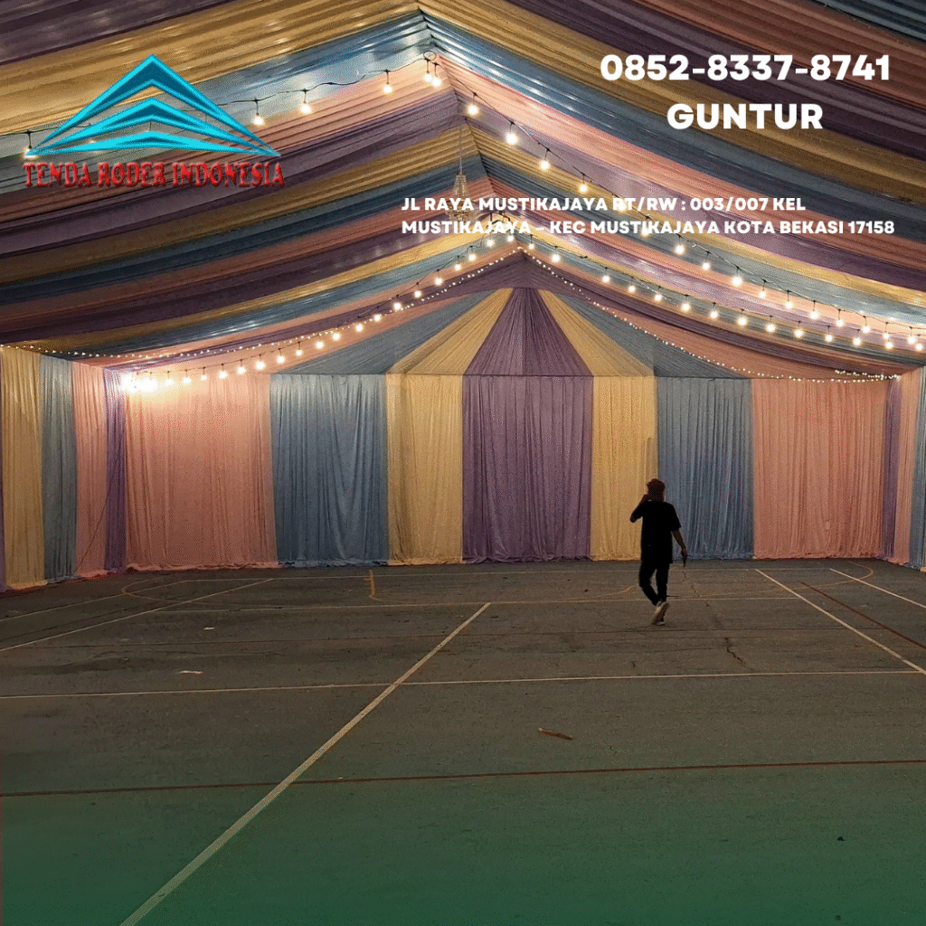 Layanan Sewa Tenda Roder Paket Lengkap Di Jakarta
