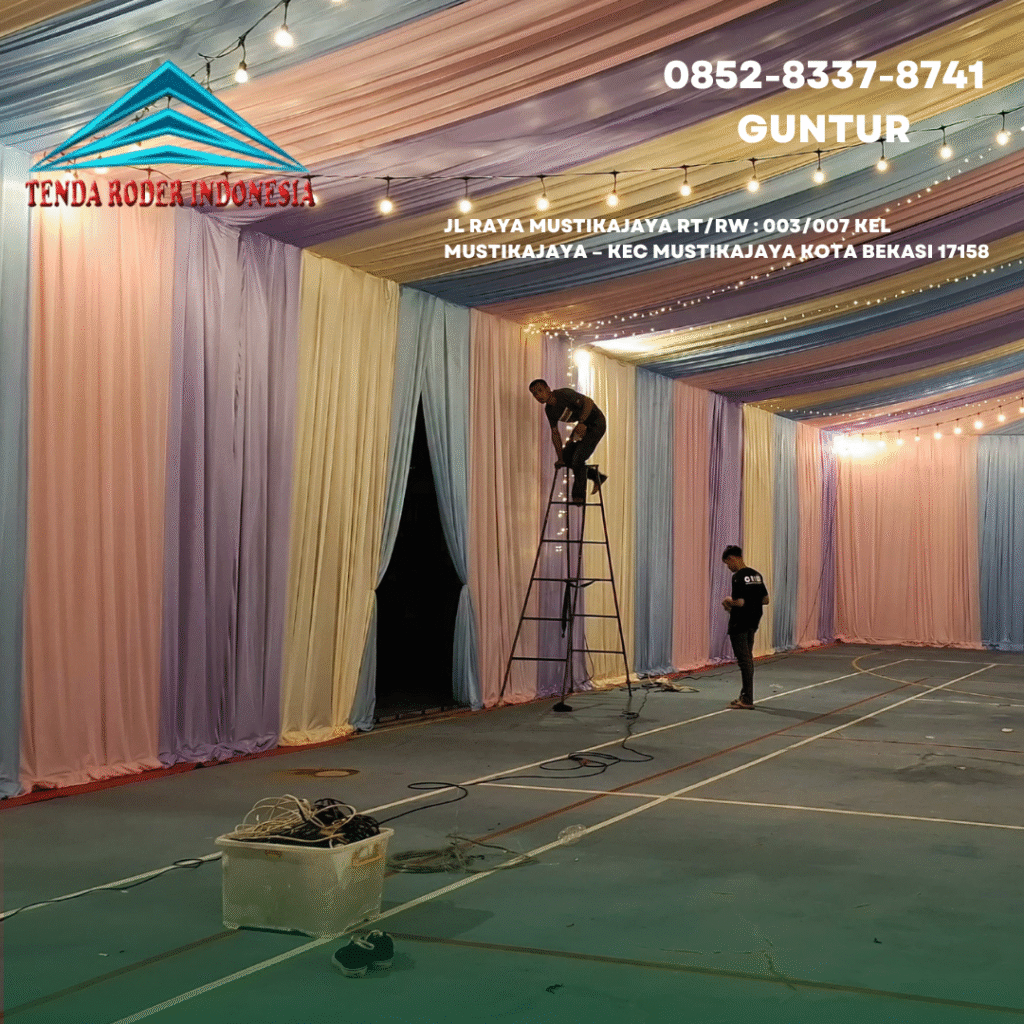 Layanan Sewa Tenda Roder Paket Lengkap Di Jakarta