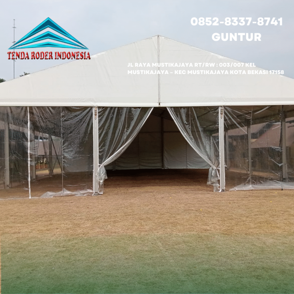 Sewa Tenda Roder Jangkauan Luas di Jabodetabek