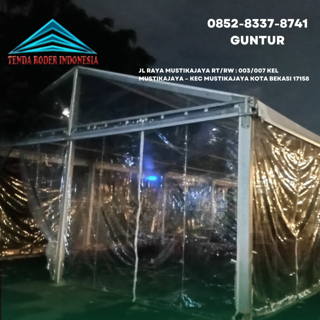 Rental Tenda Roder Dekorasi Tirai Dinding Tenda Di Bandung