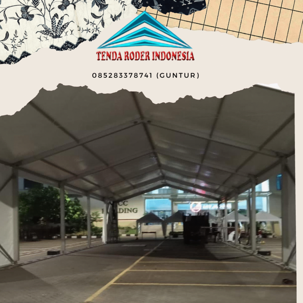 Sewa Tenda Roder 10x45 Meter Event PT.Malindo Food