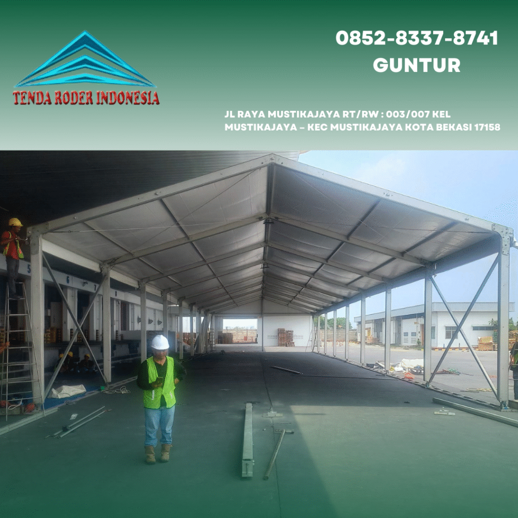 Jasa Sewa Tenda Roder Full Flooring Rumput Sintetis Jakarta