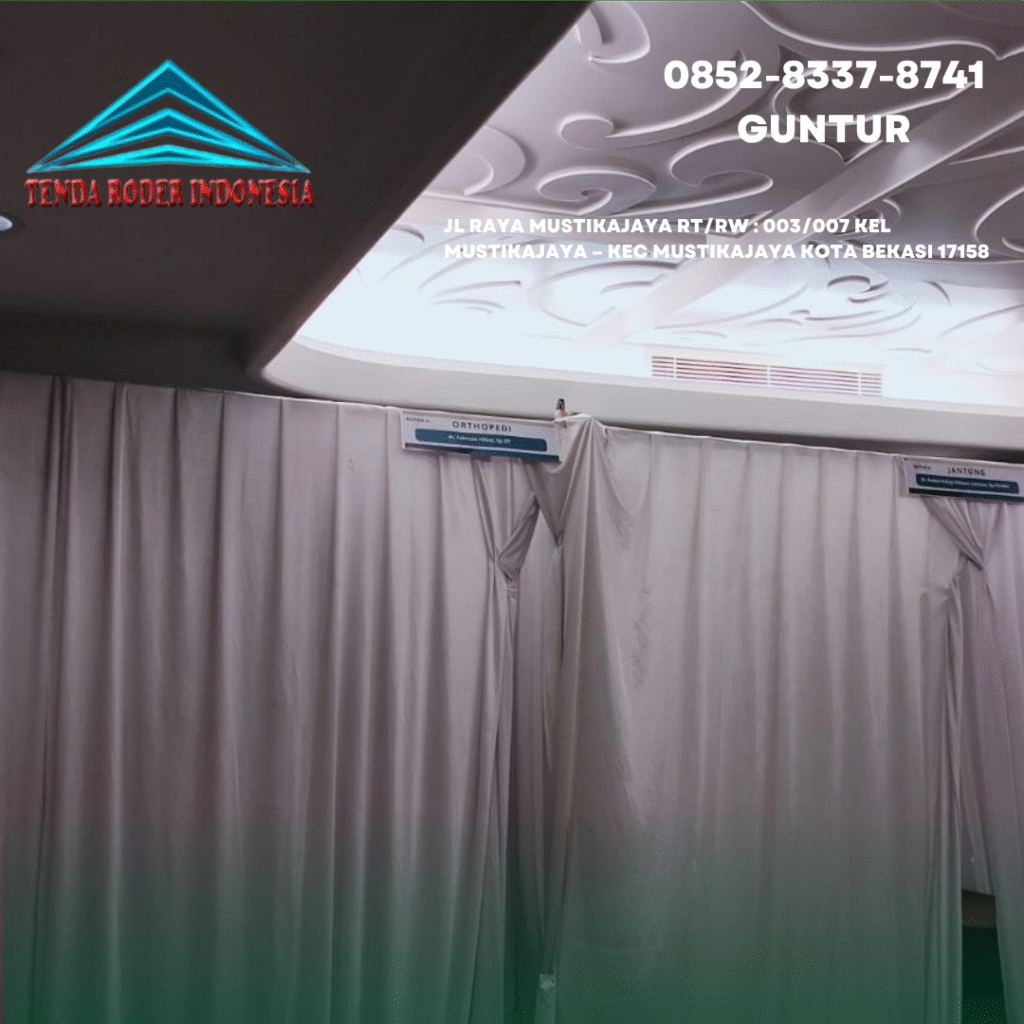 Sewa Tirai Hitam Lotto Dan Tenda Roder Jakarta