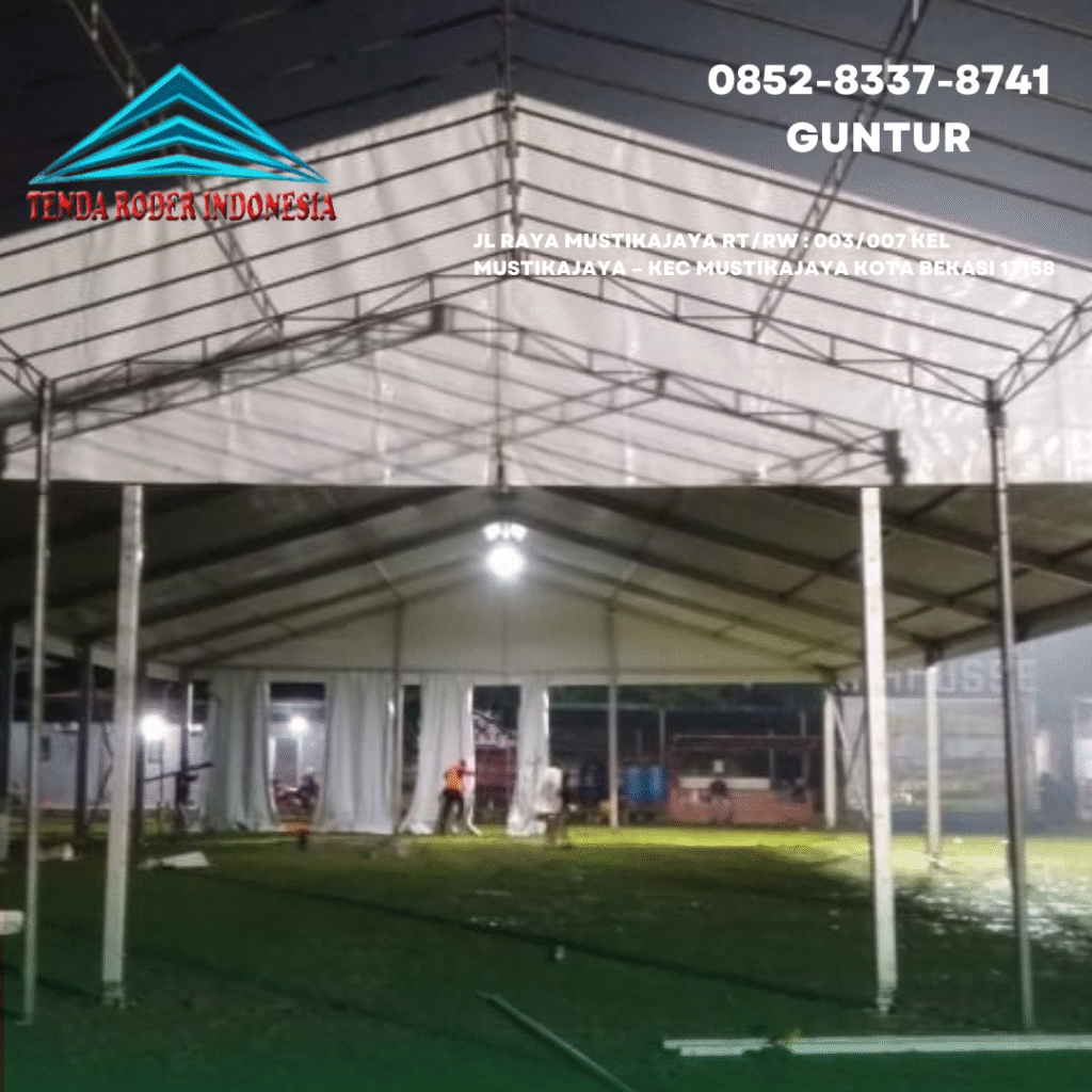 Sewa Tenda Roder Siap Antar Tepat Waktu Jakarta Barat