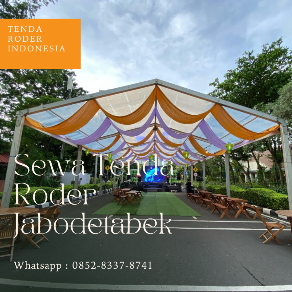 Jasa sewa Dekorasi Lebaran Berikut Tenda Roder