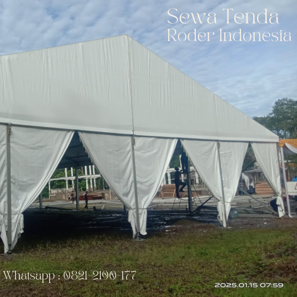 Sewa Tenda Roder Jakarta Pusat Dan Alat Pesta